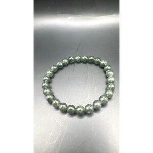 Green Rutilated Quartz Stretch Bracelet